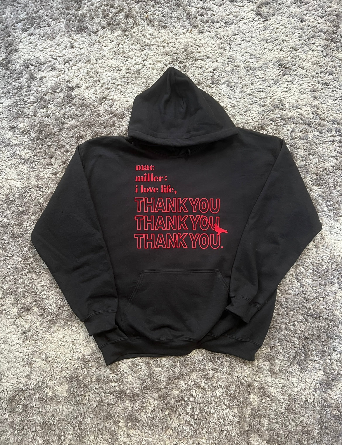 Mac Miller Hoodie Sizes: S-XL