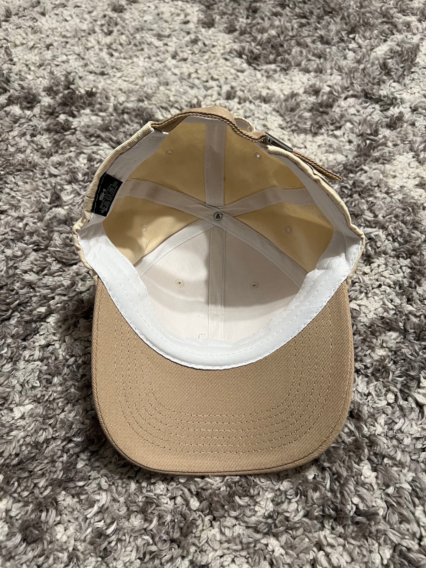 Cleveland Indians Beige Baseball Cap One size