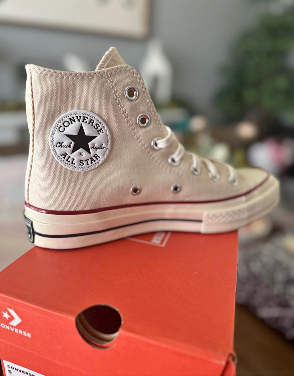 New Converse Chuck 70 Cream Hightops
