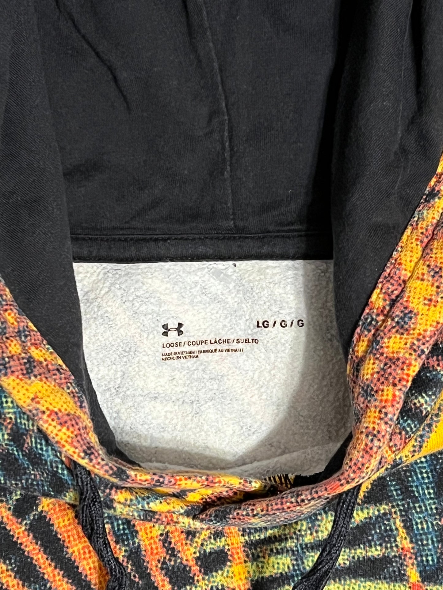 Under Armor Multi-Colored Hoodie Sz: L