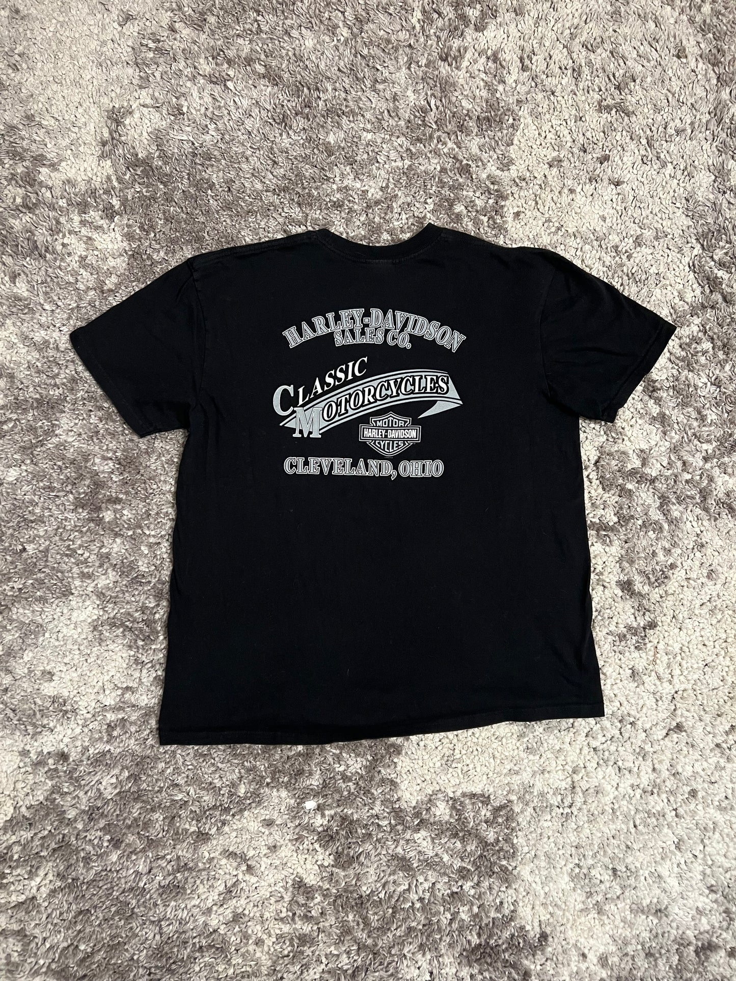 Harley Davidson Cleveland T-Shirt Sz: XL