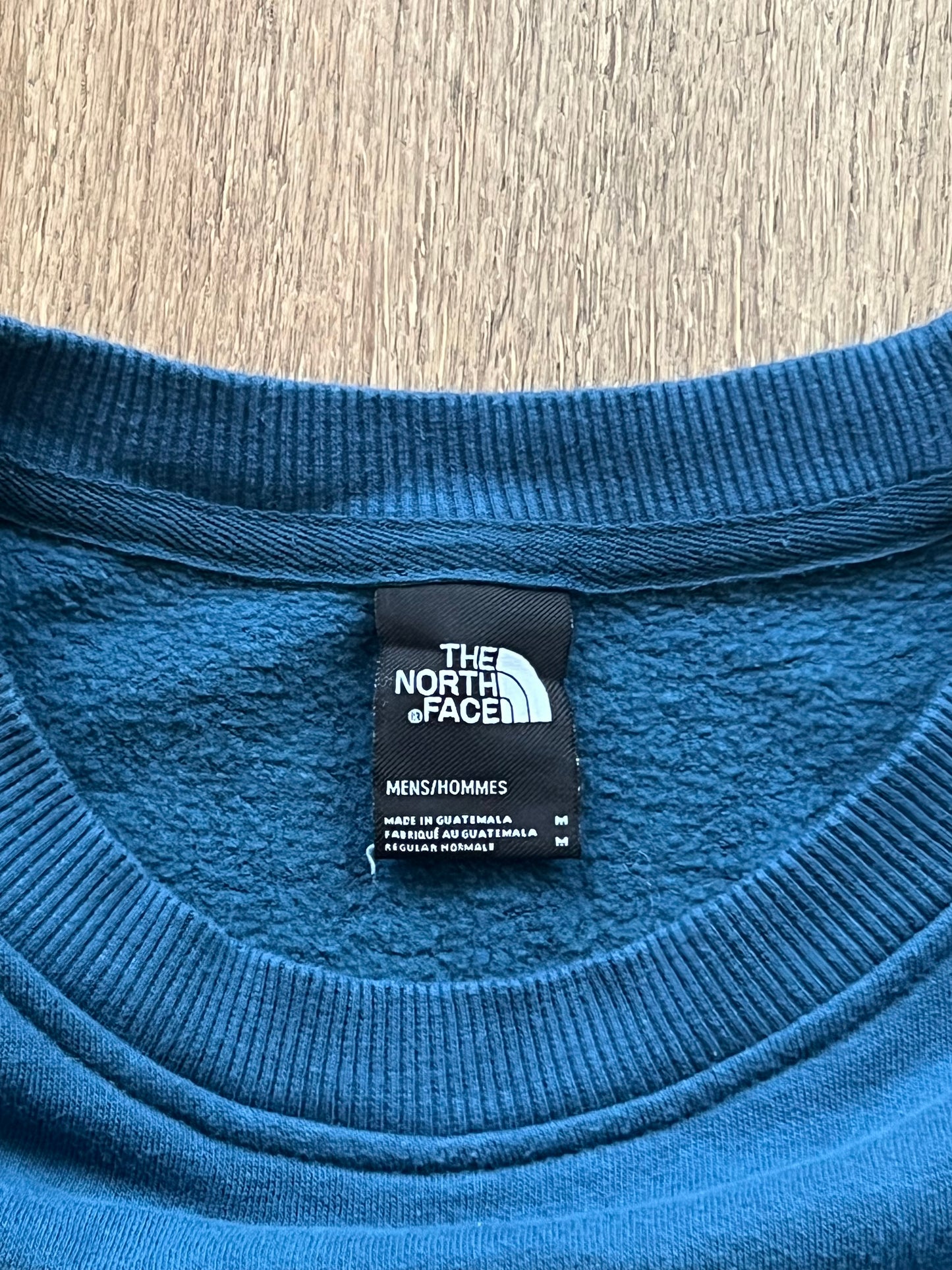 North Face Blue Pullover Crewneck Sz: M