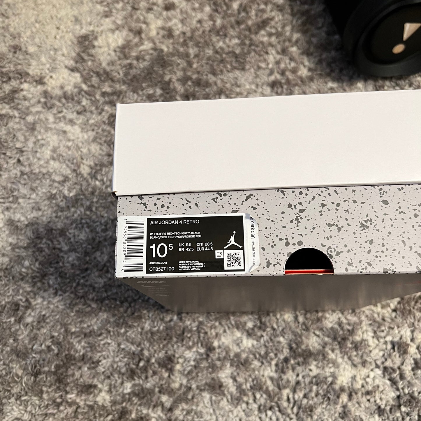 Jordan 4 Retro White Oreo (2021) Sz: 10.5