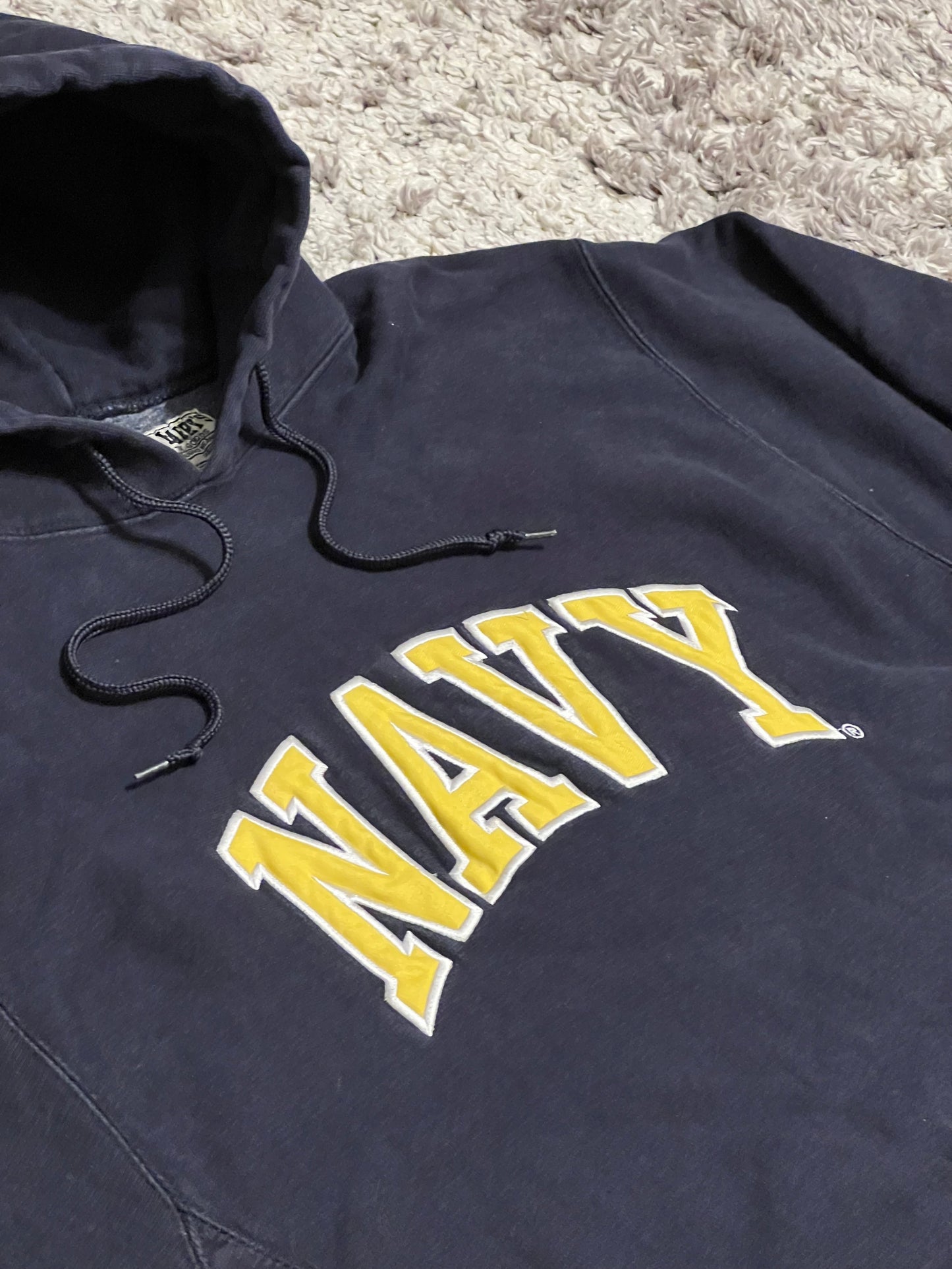 Navy Vintage Steve & Barry's Hoodie Sz: L