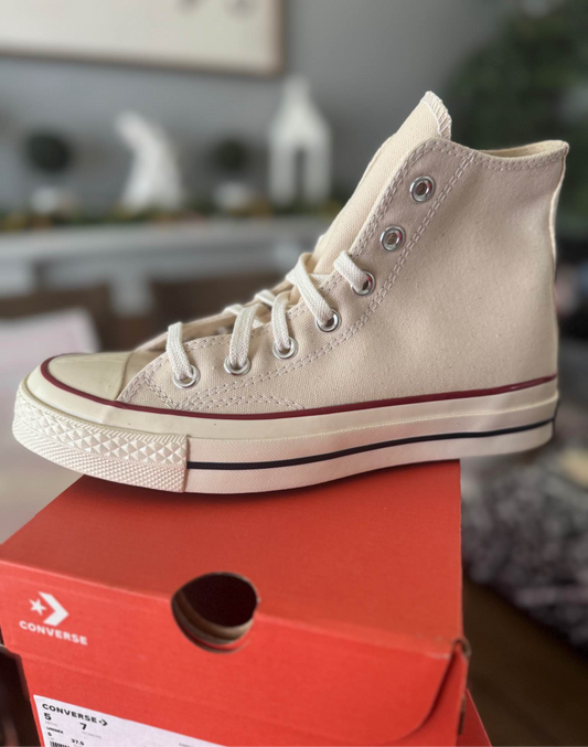 New Converse Chuck 70 Cream Hightops