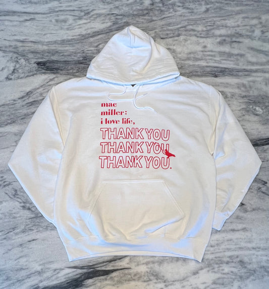 Mac Miller Hoodie Sizes: S-XL