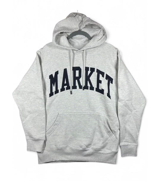 New Market Grey Heavyweight Hoodie Sz: XL