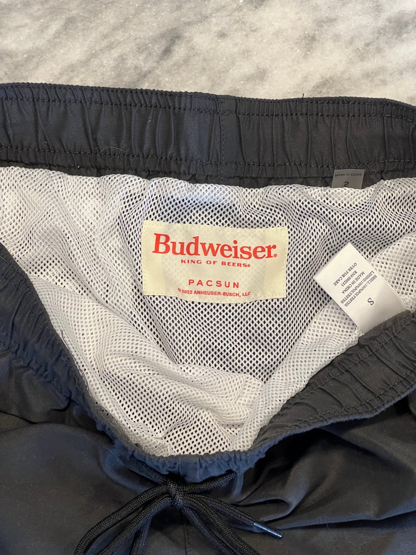 Budweiser Swim Trunks Size: S