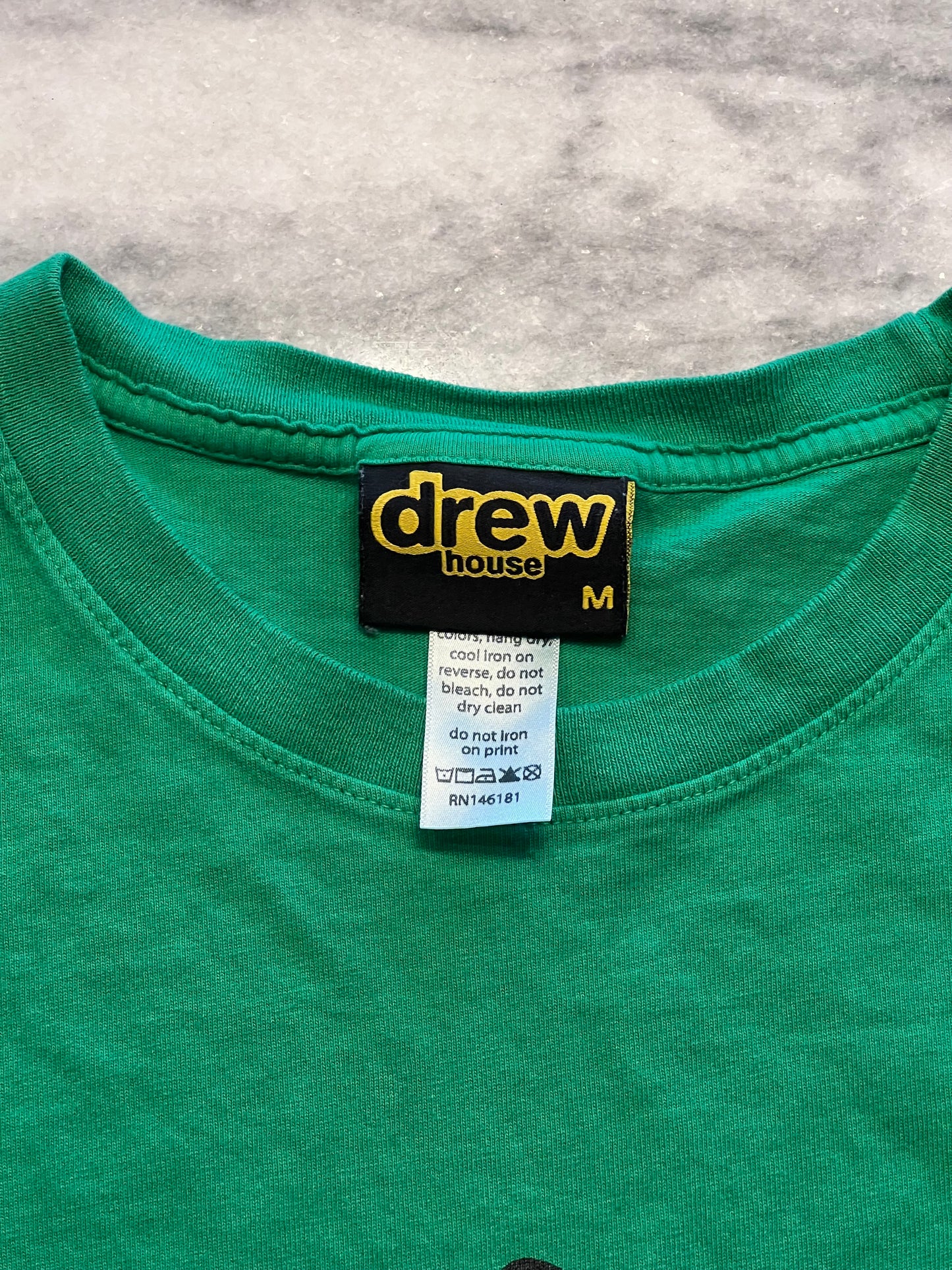 Drew House Dino Green T-shirt Size: M
