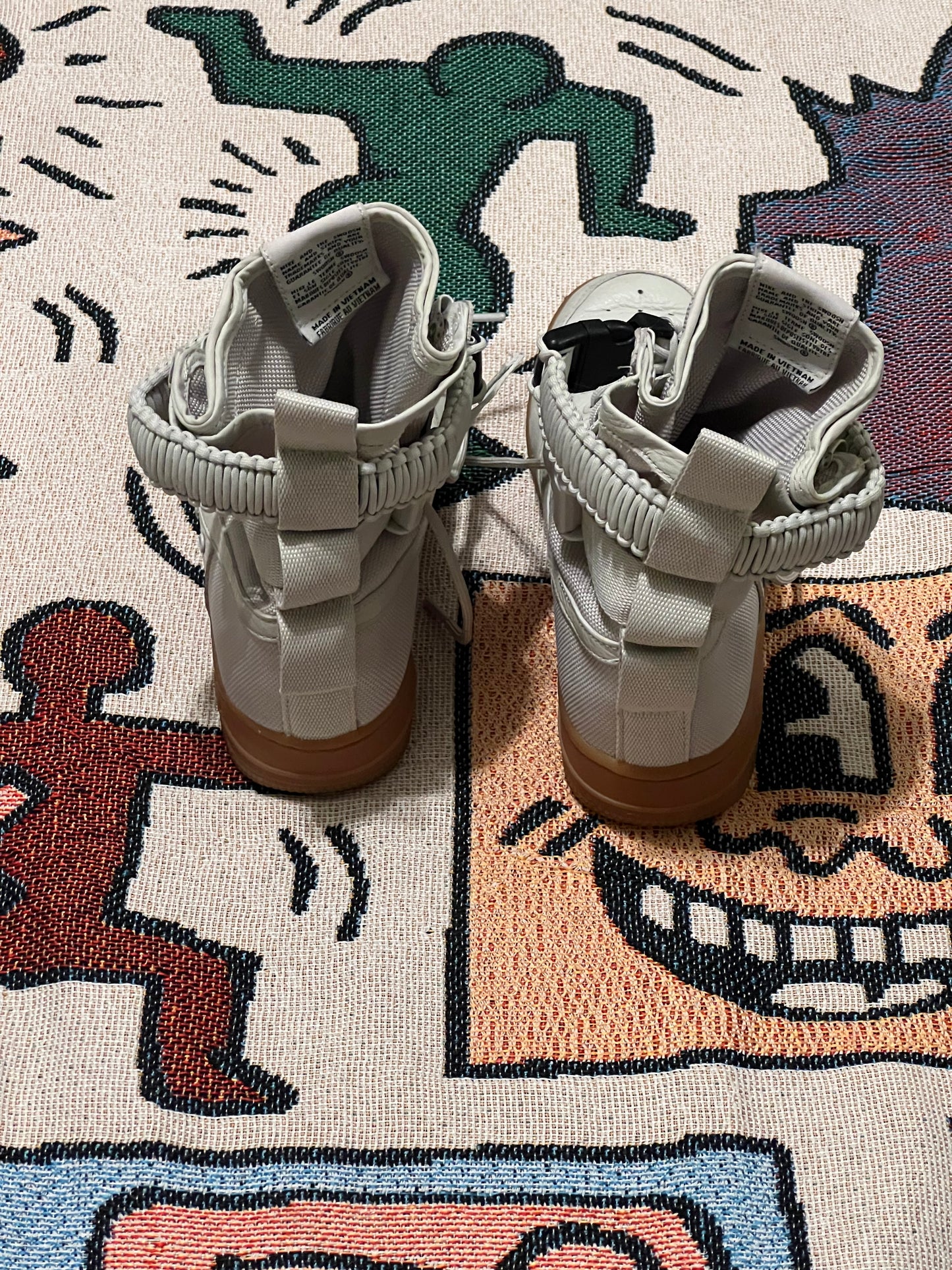 Nike AF1 High 'Light Bone' Size: 7W