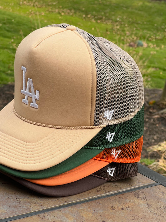 MLB 47' Trucker Hats LA & NY One Size