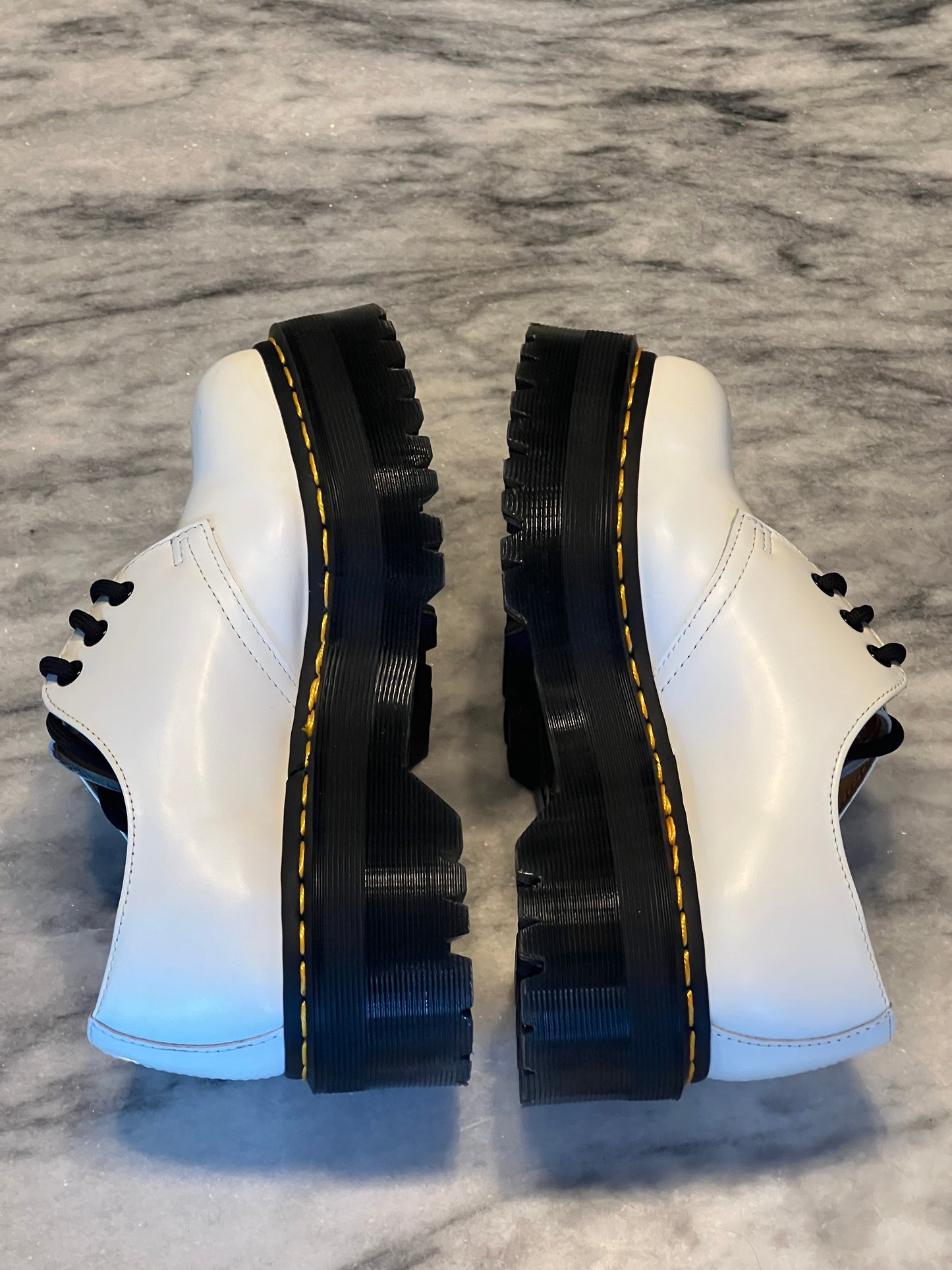 Doc Marten White Low Top Size: 7W