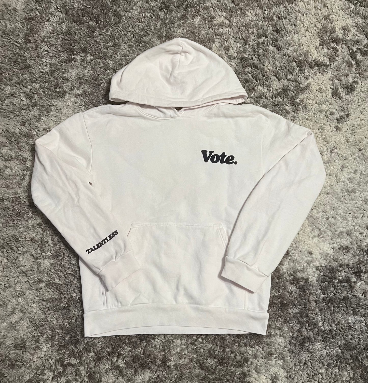 Vote Talentless Heavyweight Hoodie Size: Small