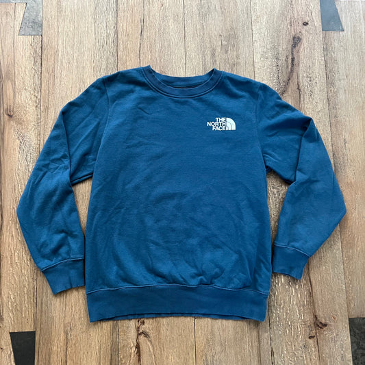 North Face Blue Pullover Crewneck Sz: M
