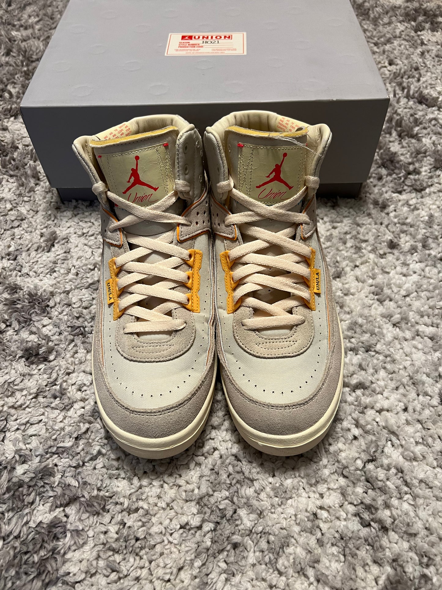 Jordan 2 Retro Union Rattan Sz: 9.5