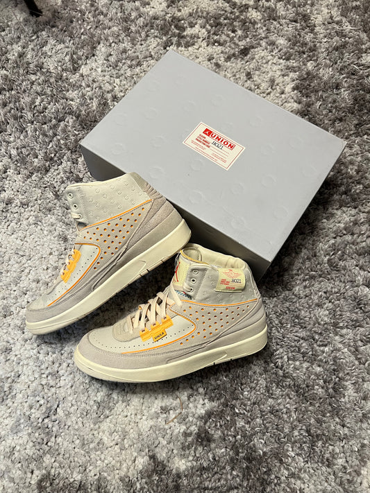 Jordan 2 Retro Union Rattan Sz: 9.5